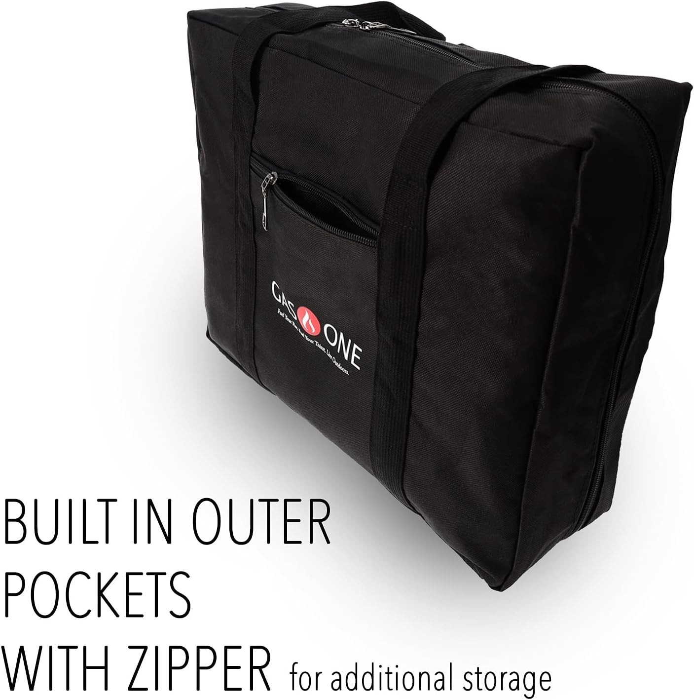 Durable Black Camping Stove Bag – Fits Stoves Up to 13.5 x 11.5 x 4.25 Inch