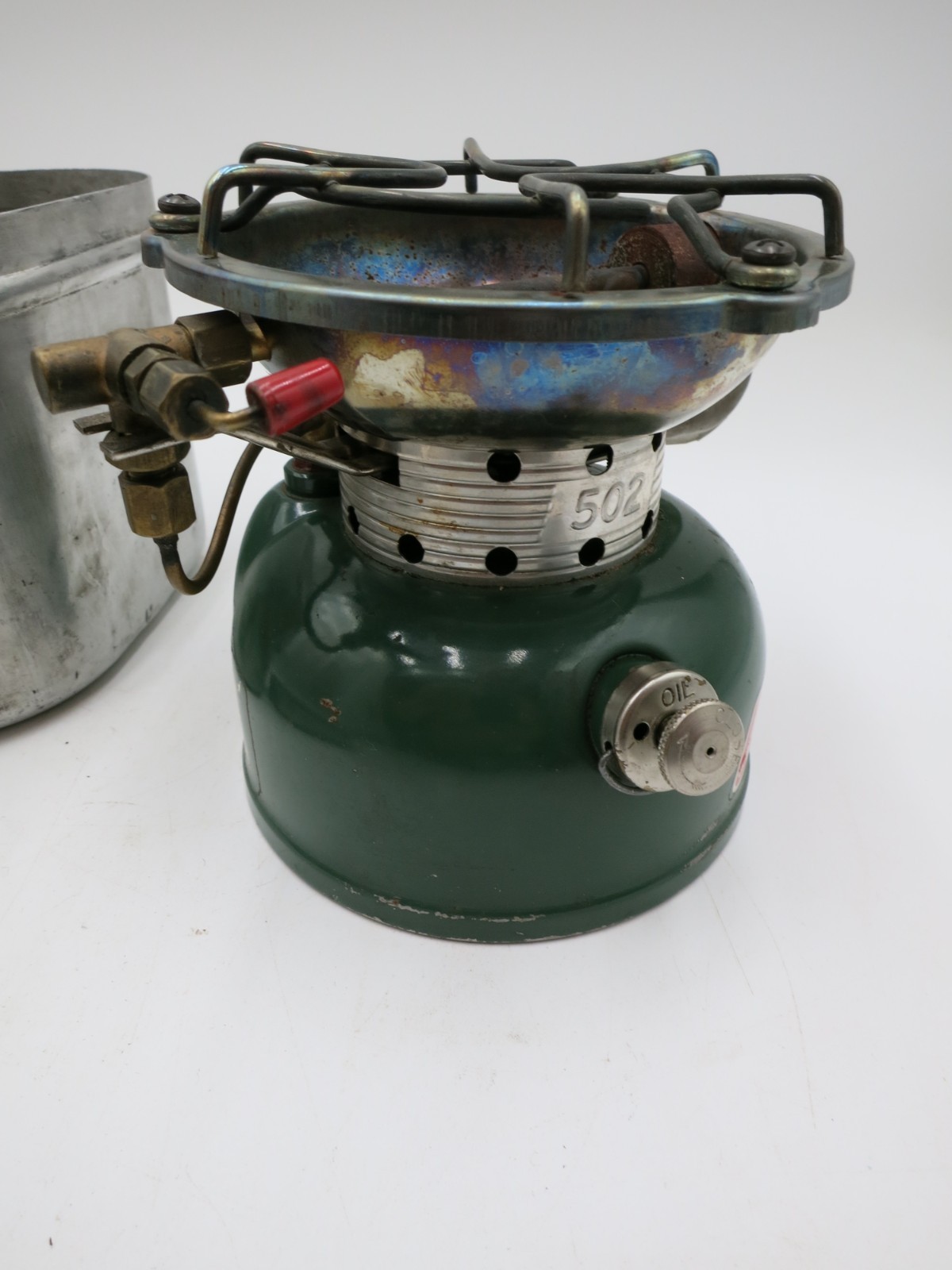 COLEMAN 502 SPORTSTER SINGLE BURNER CAMP STOVE 8 – 70 IN CASE HIKING TESTED