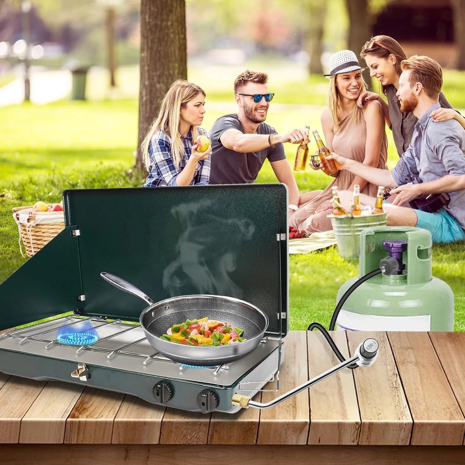 Coleman Grill Stove Regulator & Propane Hose Replacement