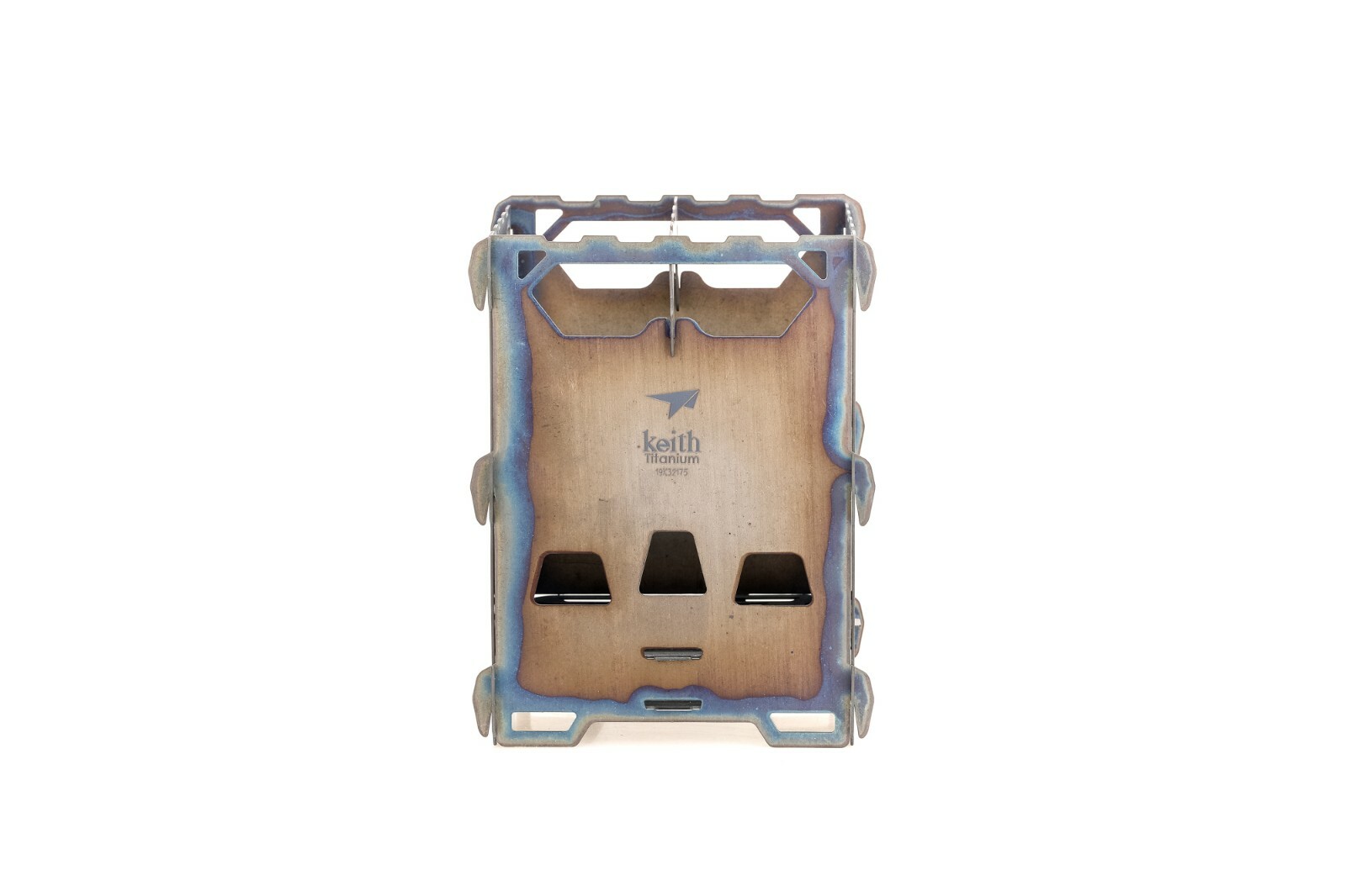 Keith Titanium Alloy Ti2201 Backpacking Wood Stove(Custom Storage Sack Included)