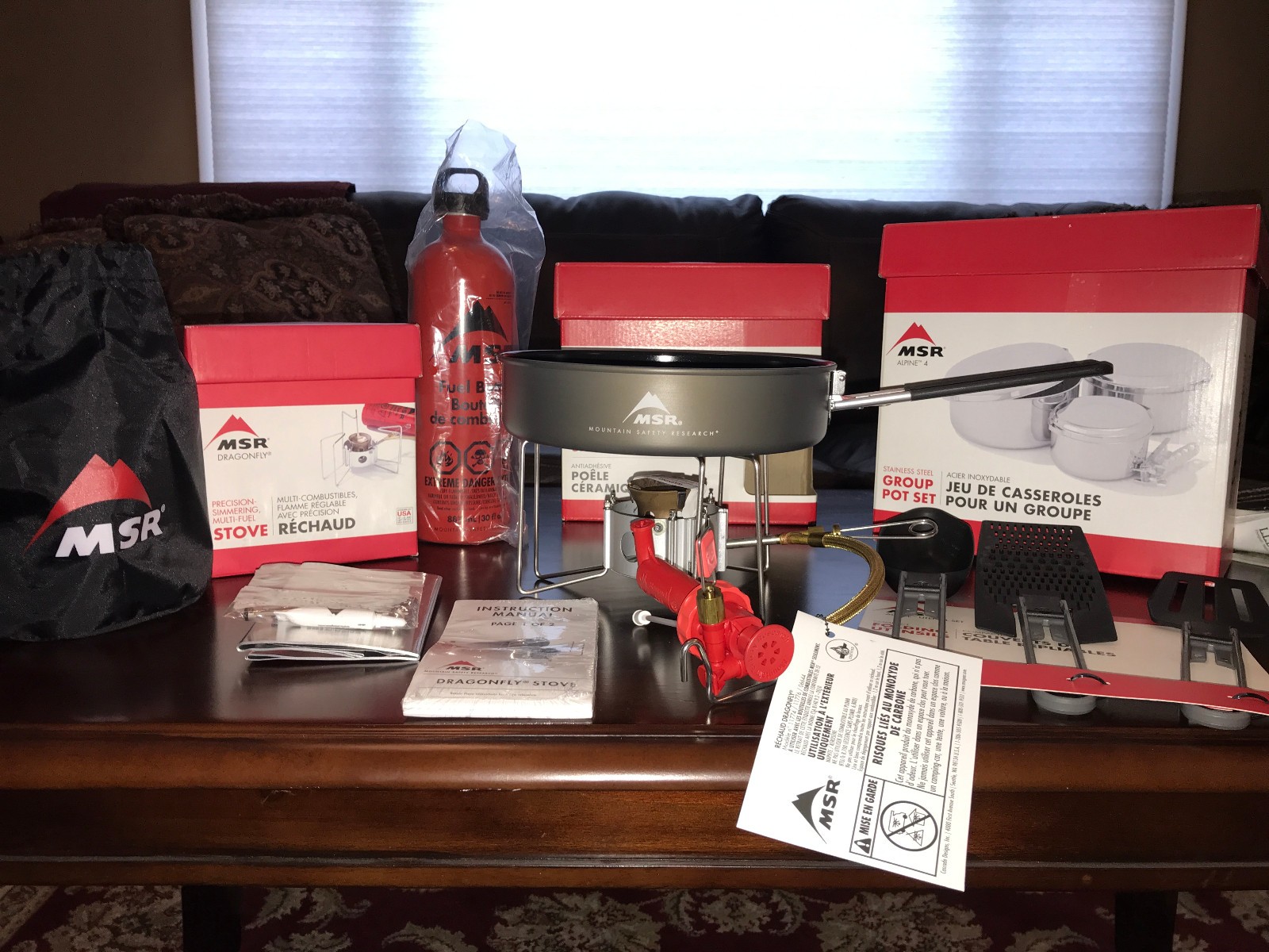 NEW!! MSR Dragonfly Complete Expedition Kit