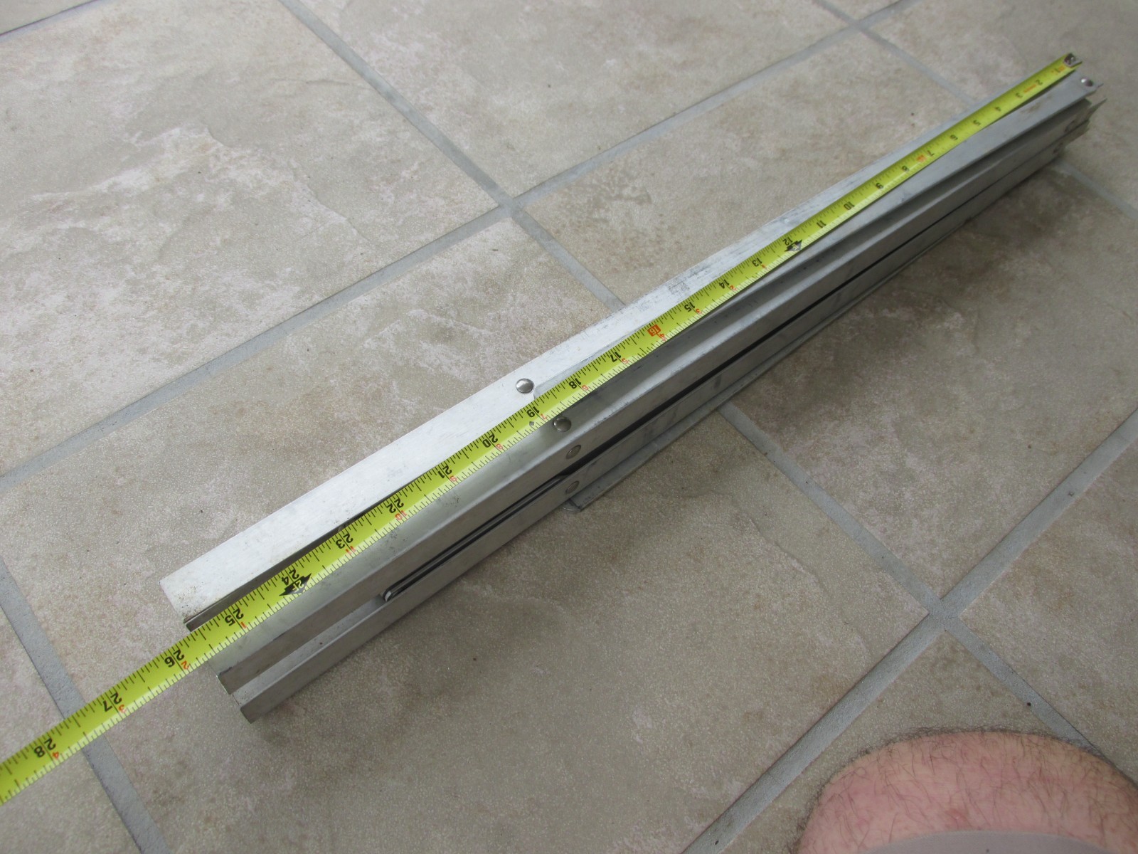 Vintage Coleman Folding Aluminum High Stand for Camping/Cooler/Stove 26″ Tall