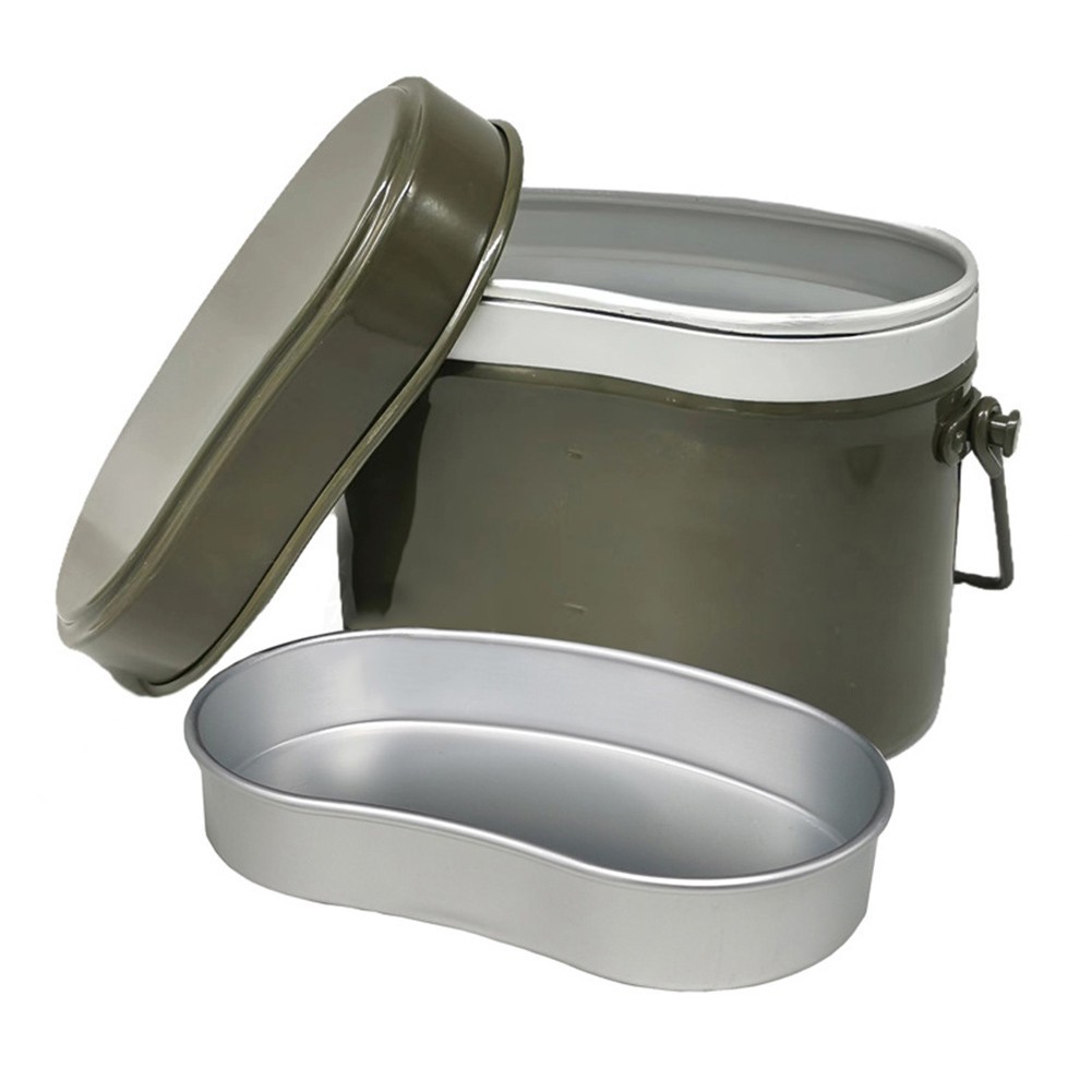 Aluminium Cooking Set with Saucepan for Camping and Outdoor Enthusiasts