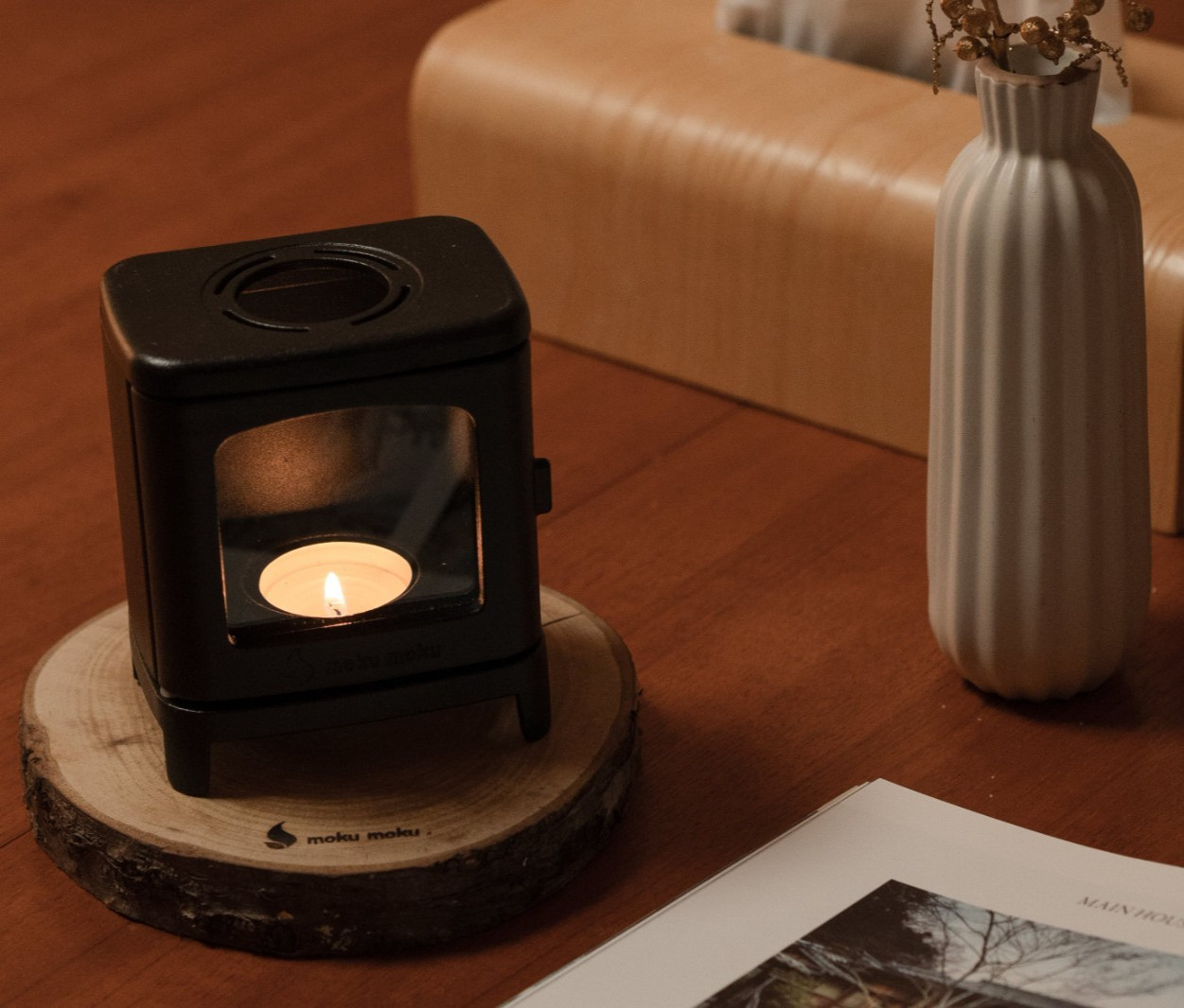 Small Cast Iron Stove Set For Outdoor and Indoor Use Camping Mini fireplace NEW