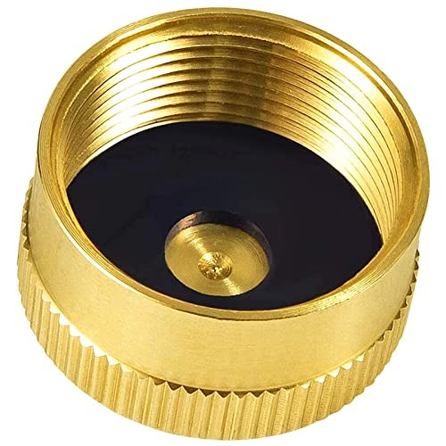 6pcs Refill Propane Bottle Cap Solid Brass 1lb Tank Sealed 6