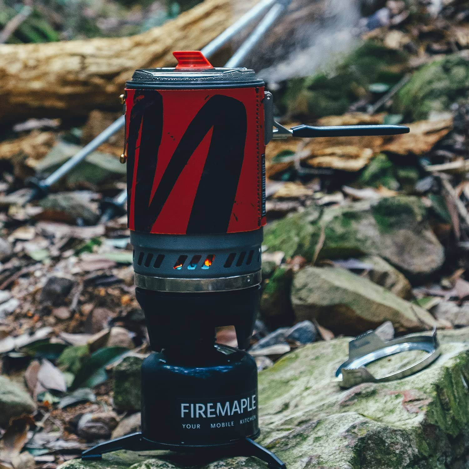 Fire Maple Polaris Cooking System | Portable Camping Backpacking Stove with Micr