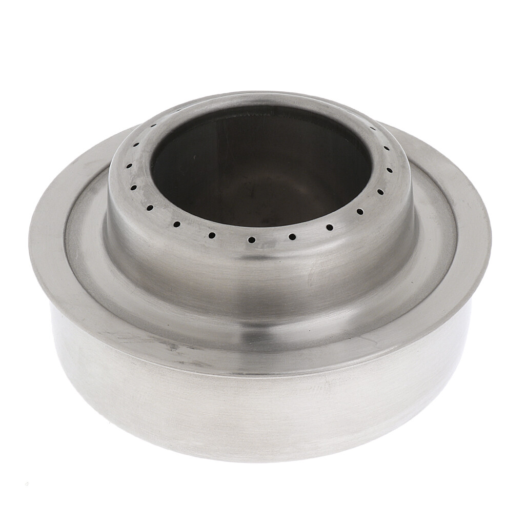 Mini Stainless Steel Alcohol Spirit Stove Camping Cooker Burner