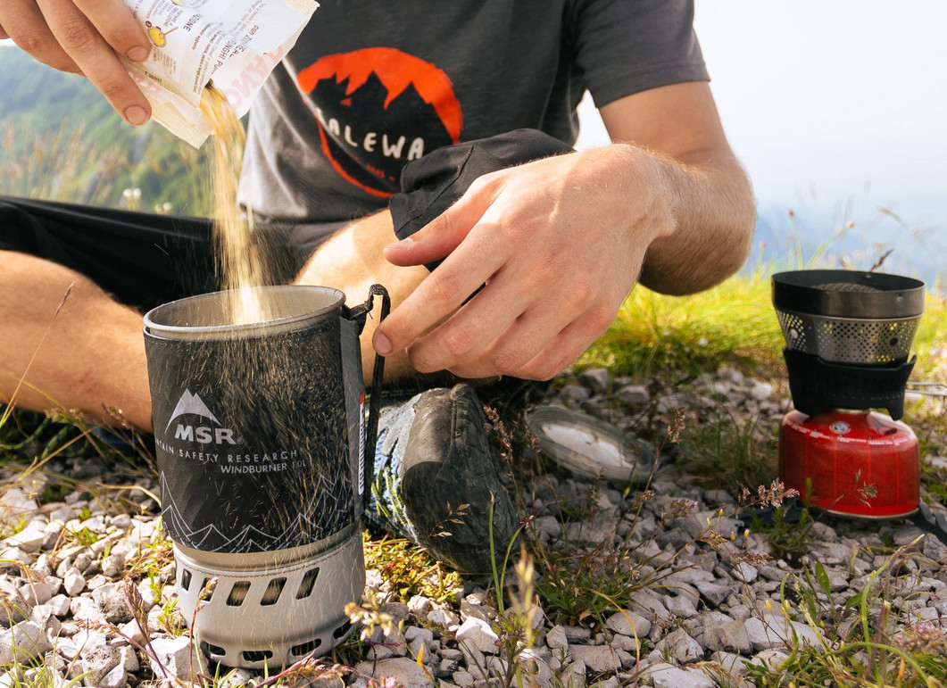 NEW!! MSR Windburner Personal Stove System and Companion Cup