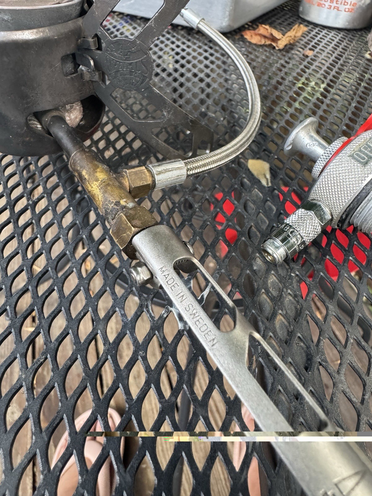 Made In Sweden.Optimus Nova Expedition multi-fuelStove ,Fuel can,Used TESTED‼️