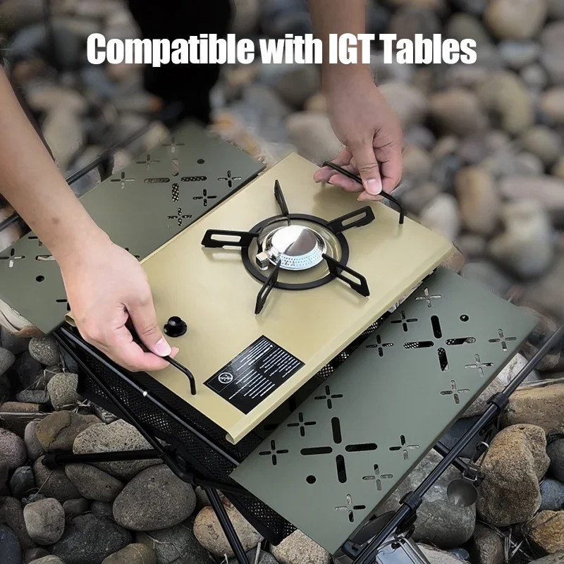 WESTTUNE IGT Gas Stove Burner Strong Fire Heater Furnace Portable Outdoor 4000W