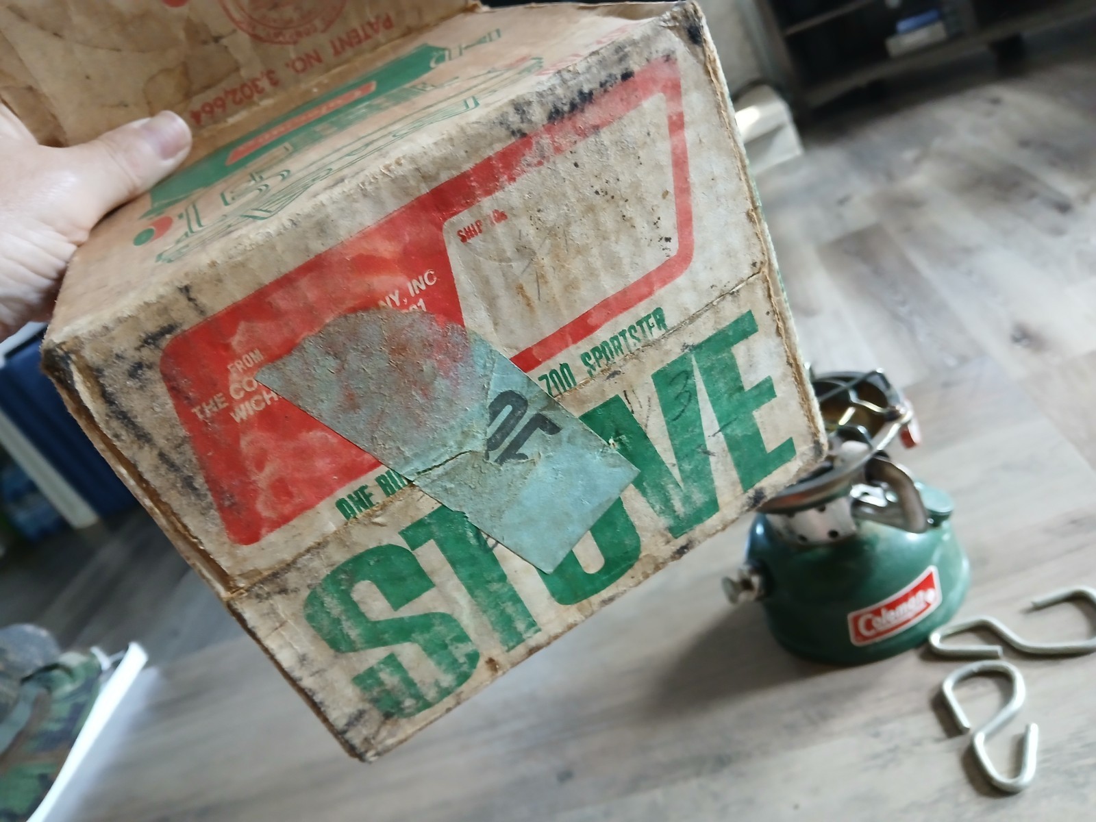 Vintage Coleman One Burner Sportster Stove 502-700 w/ Box & Booklet (1974)