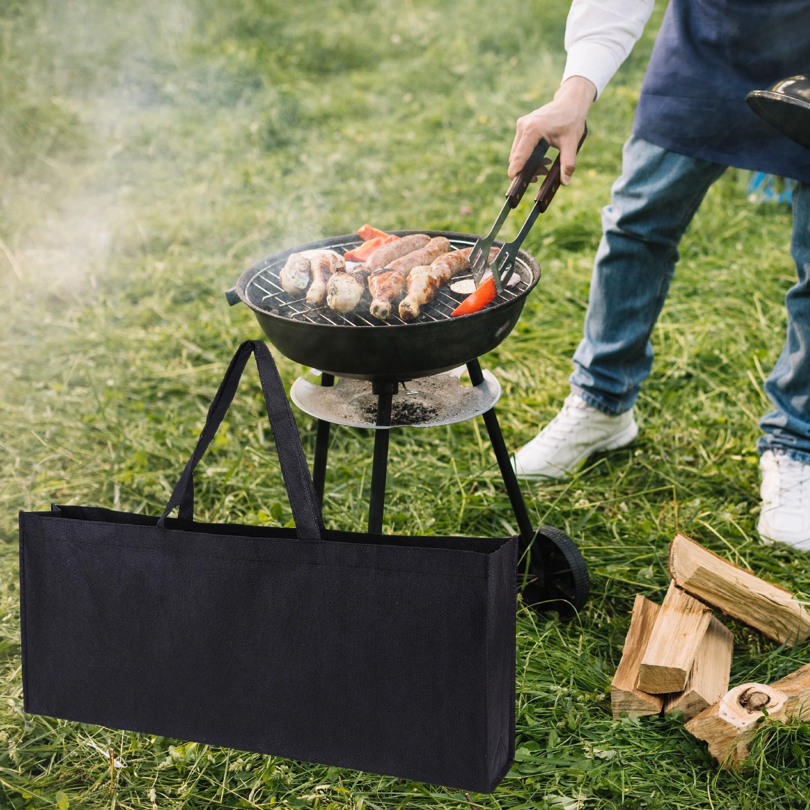 Camp Stove Carry Bag Pouch Hiking Handbag Holder Barbecue Tote Bag with Handle