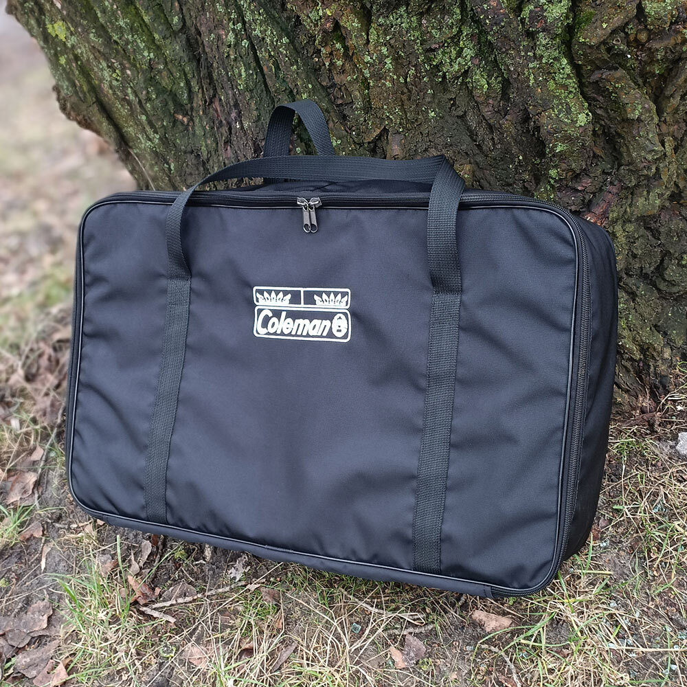 Bag Coleman 413 Carry Case Soft Cover Two Burner Camp Stove Traveling Storage