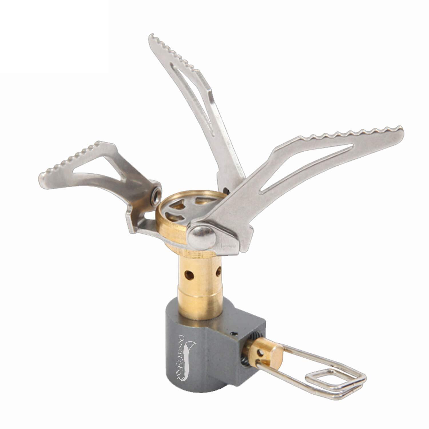 Ultralight Mini Camping Stove 2600w Power Titanium Alloy Automatic Foldable Outd