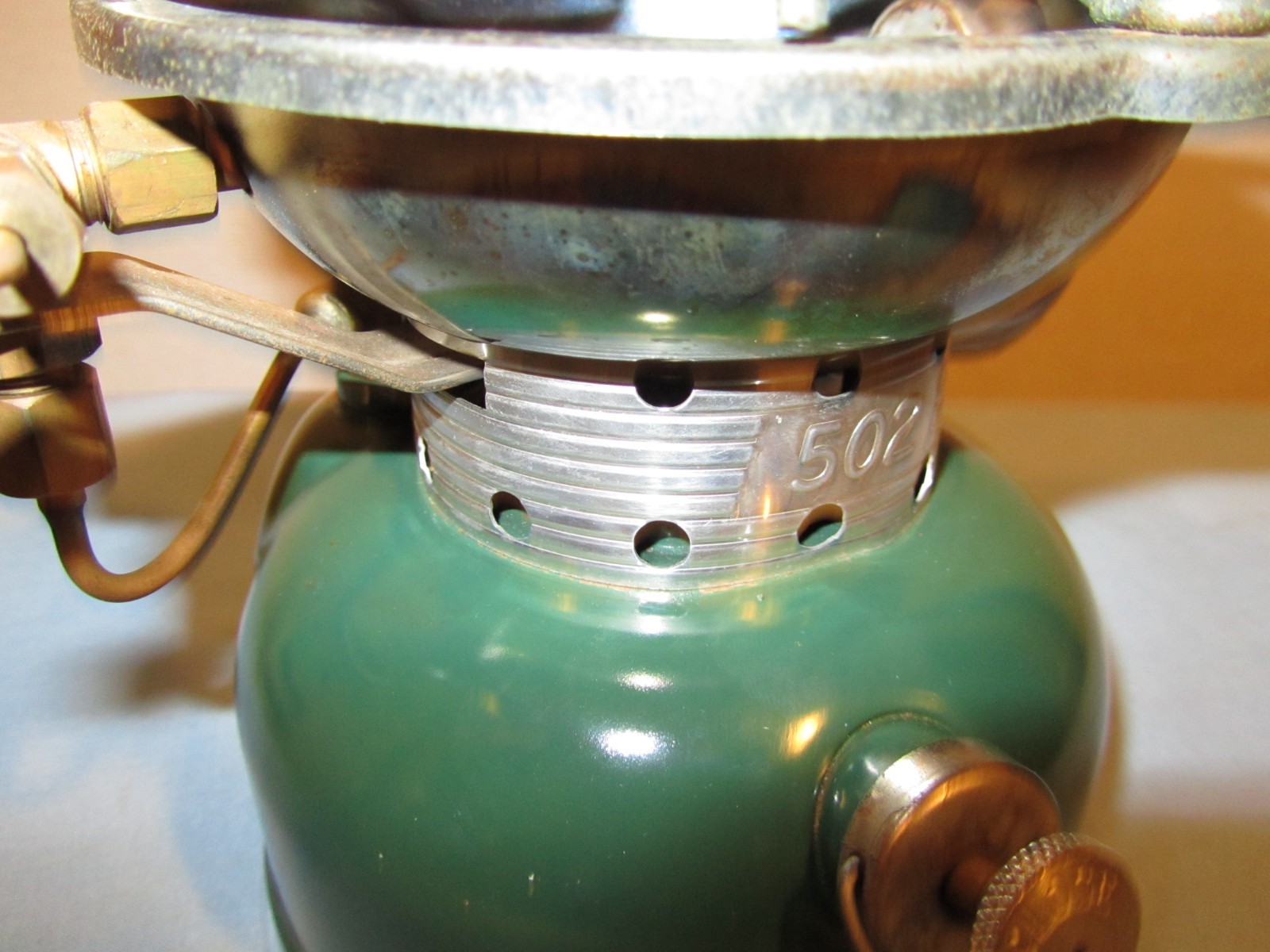 Vintage Coleman 502 Single Burner Dated 10/63