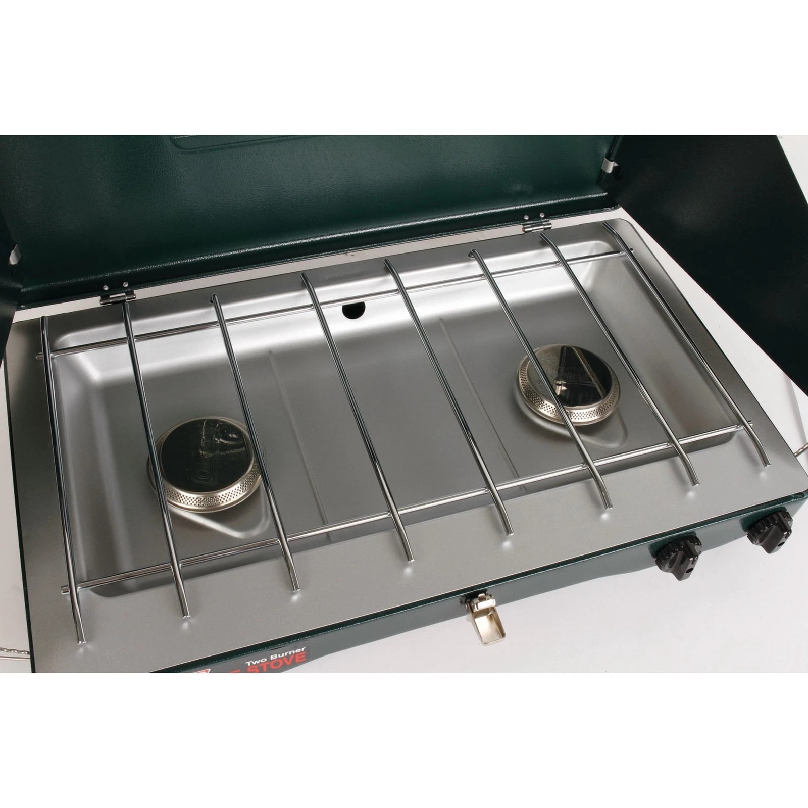 Coleman Brand, Matchlight 10,000 BTU 2-Burner Propane Stove, Black