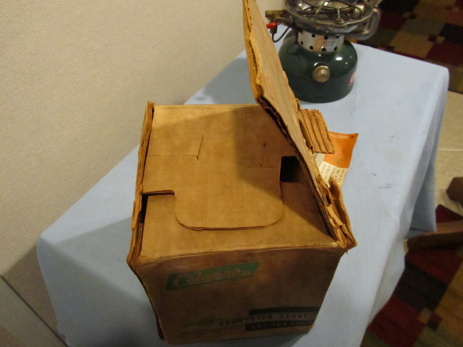 Vintage Coleman 502 Single Burner Dated 10/63