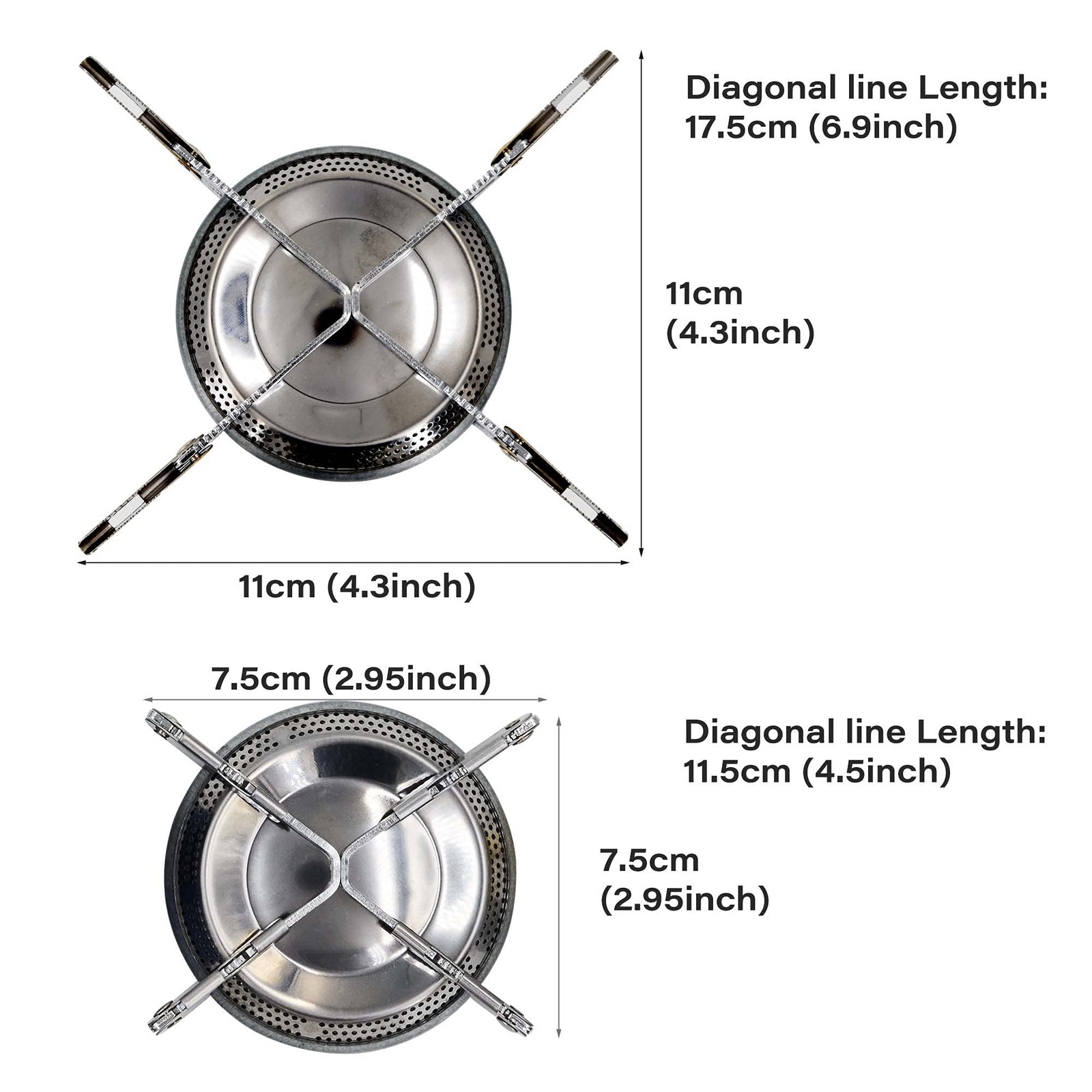 Multifuel Propane/butane/isobutane 3 In 1 Small Camping Stove For Outdoor Cookin