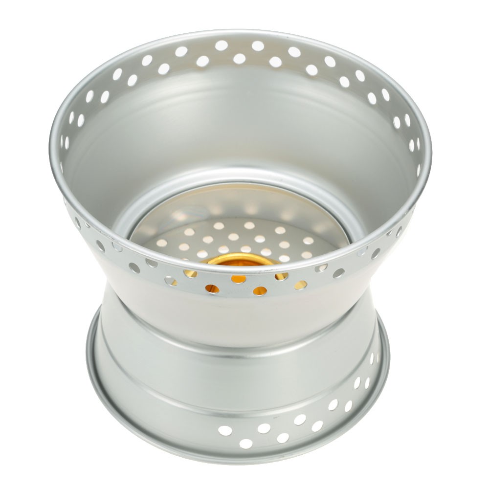 Portable Camping Cookware Mess Kit Alcohol Stove Burner With Stand P CYXK
