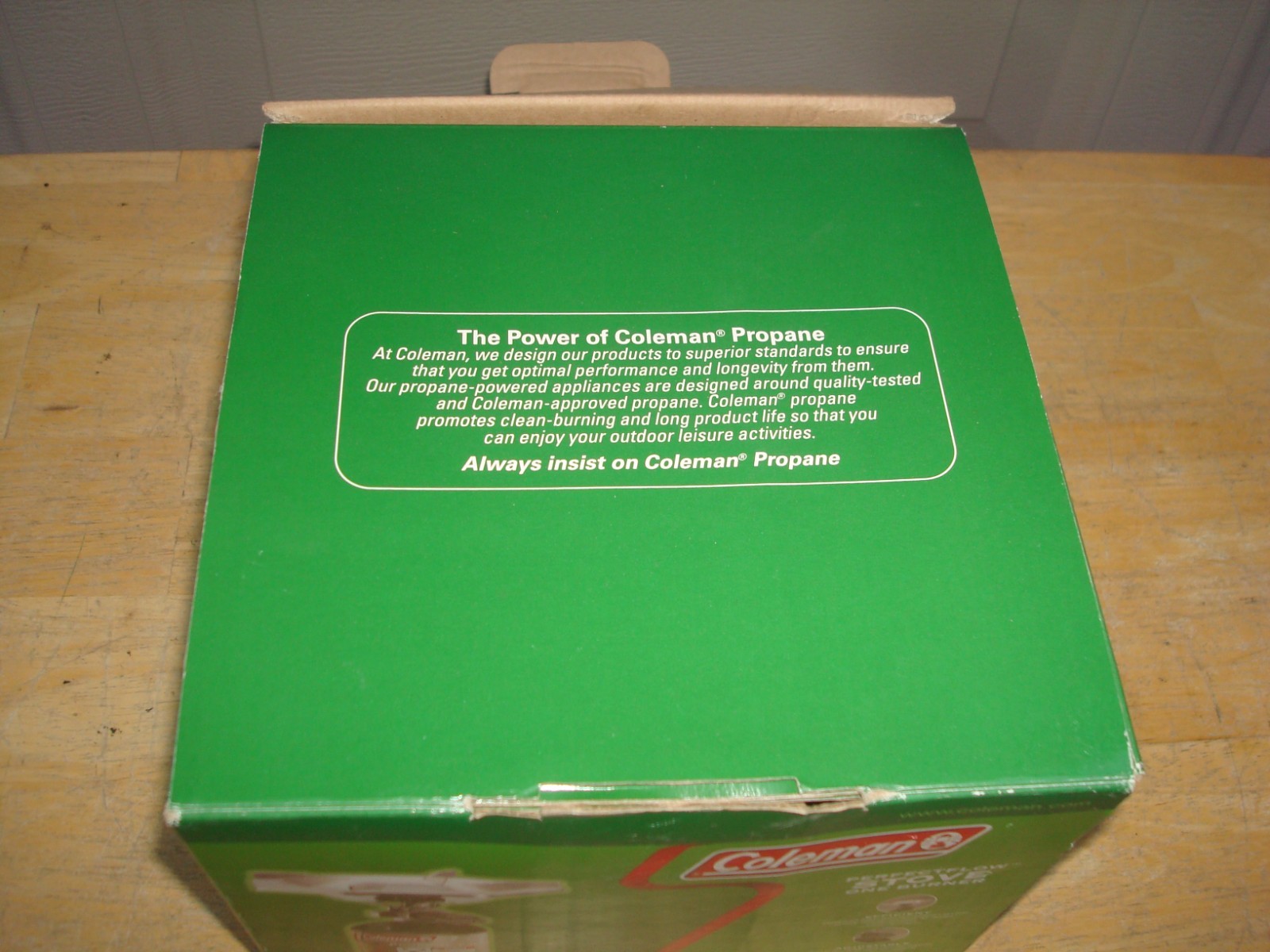 Coleman Perfect Flow Single Propane One Burner Camping Stove 5431B – Exc. Cond