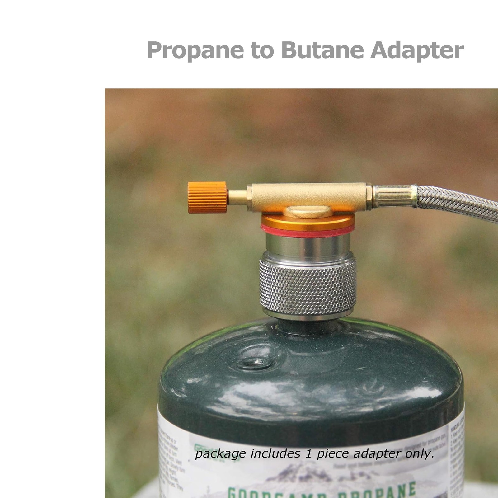 Propane to Butane Adapter Propane Tank Gas Adapter Converter Input EN417 Valve