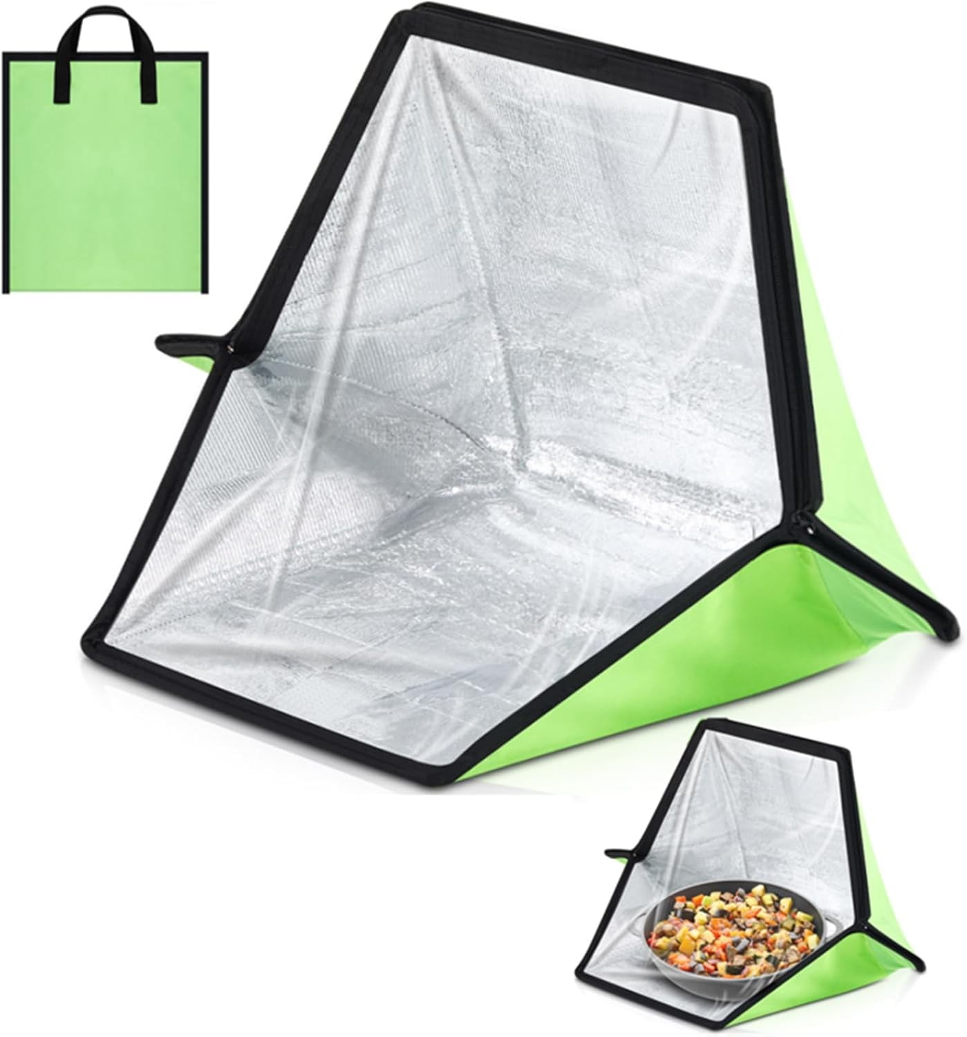 Teenyyou 4 Pack Foldable Solar Oven Mini Camp Stove
