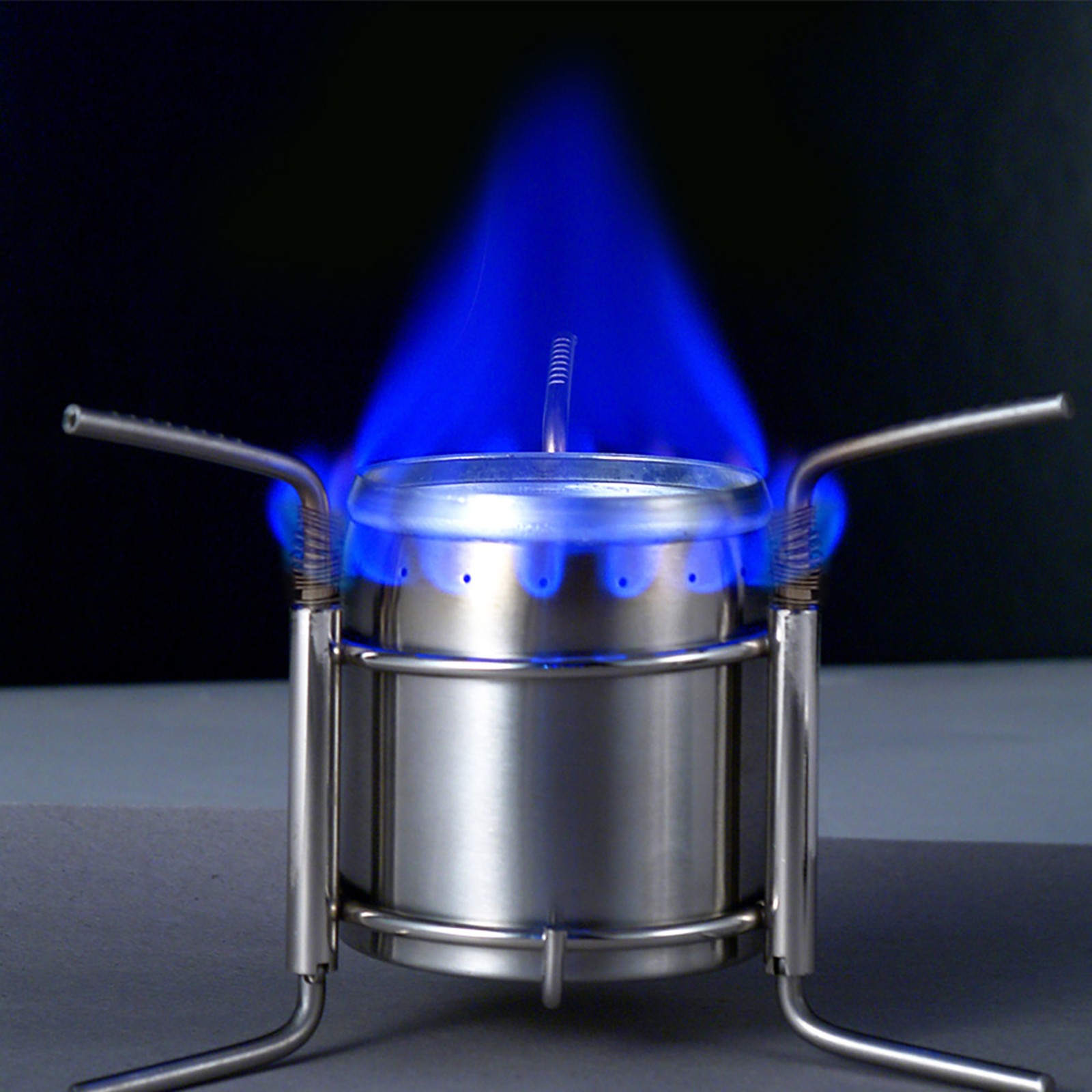 Mini Outdoor Camping Hiking Picnic Liquid Alcohol Stainless Steel Stove