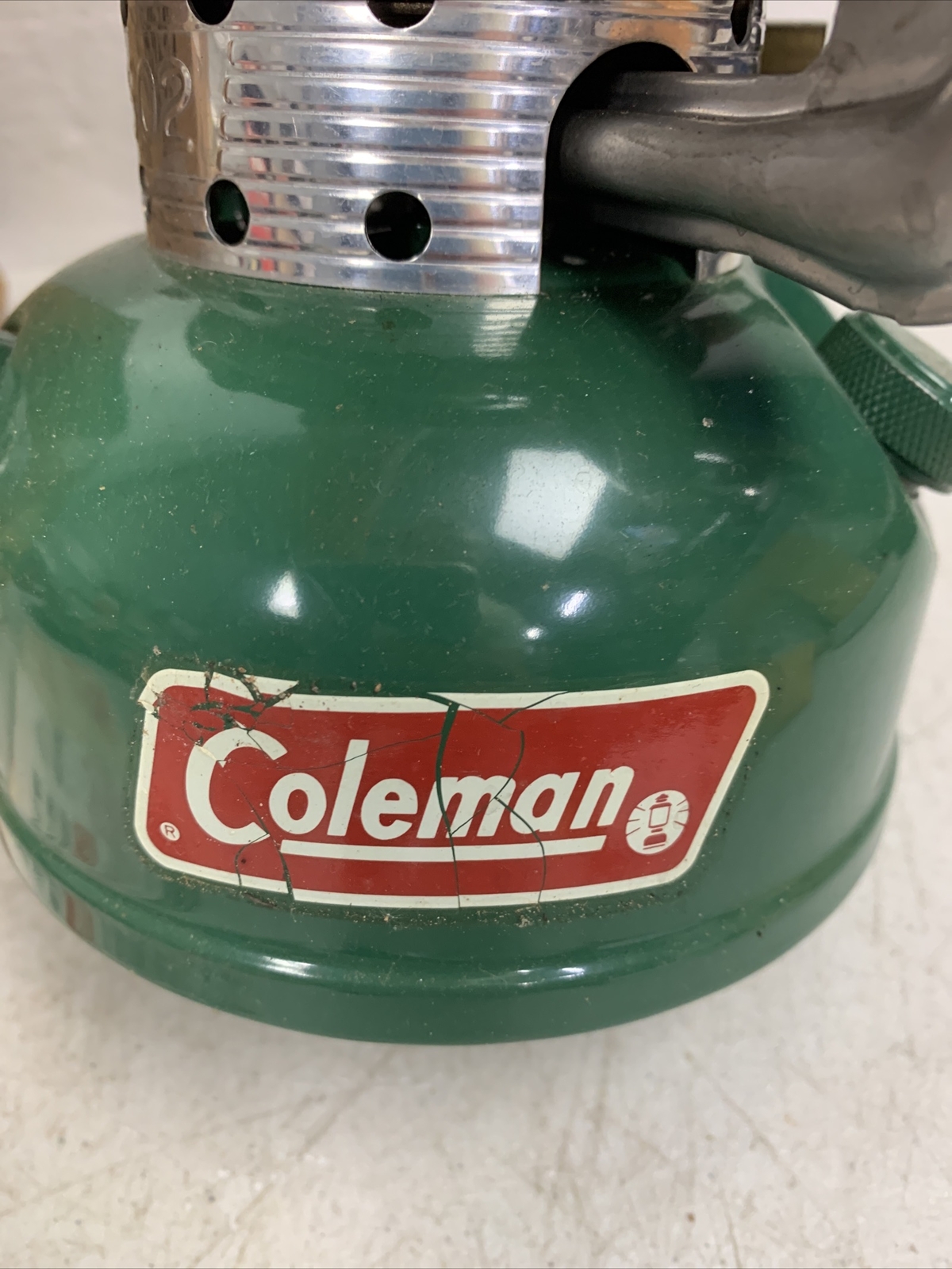 VINTAGE COLEMAN SPORTSTER SINGLE BURNER CAMPING COOKING STOVE MODEL 502-700 1984