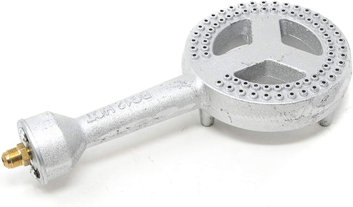 GasOne High Pressure Cast-Iron Burner Head with Brass Fitting