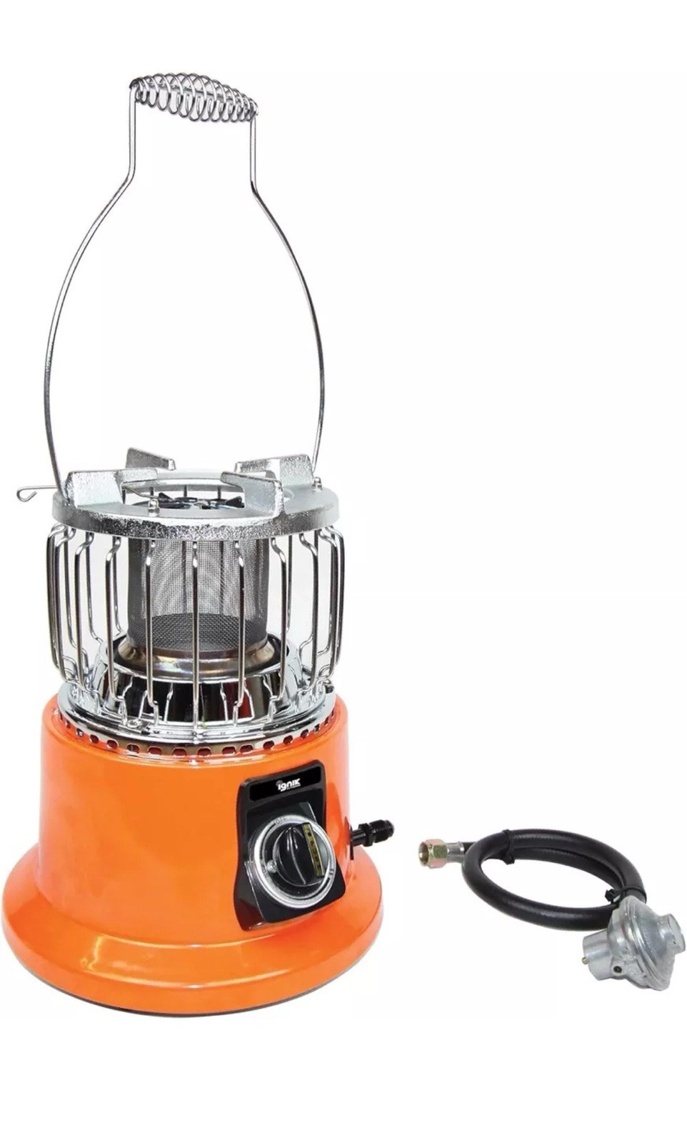 Ignik 2 In 1 Heater-Stove + 2Ft Adapter Hose Duo Heater & Cook 10,000 BTU – NEW!