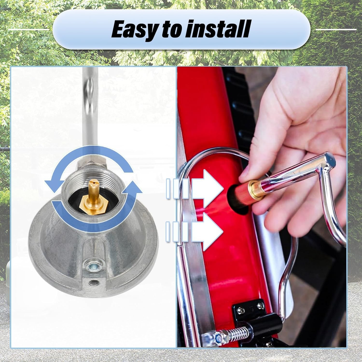 Grill Regulator Compatible with Coleman Roadtrip Grill, Perfectly silver