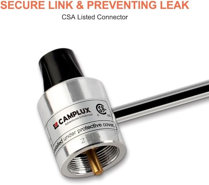 Camplux Propane Stove Regulator Connector Replacement Fits Most Coleman Stoves