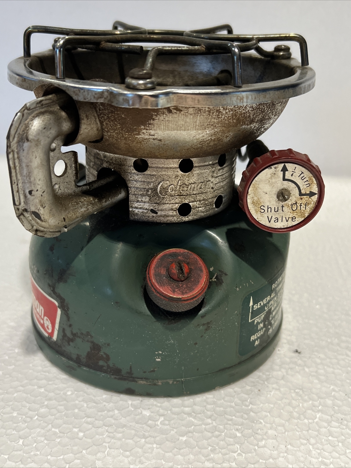 Vintage Coleman 502 One Burner Sportster Stove 3 69 Camp Cooking