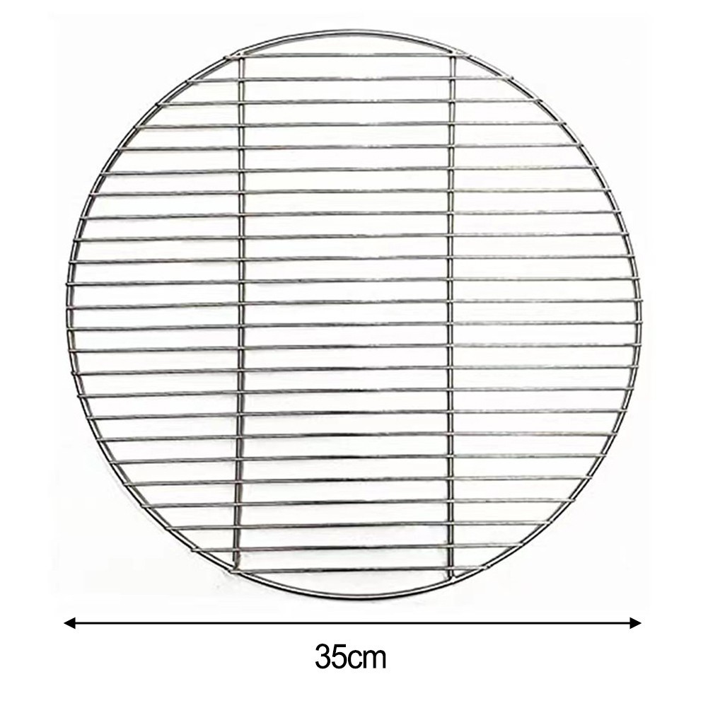 Stainless Steel Grilling Tray 30cm 35cm 40cm for Outdoor BBQ Gatherings