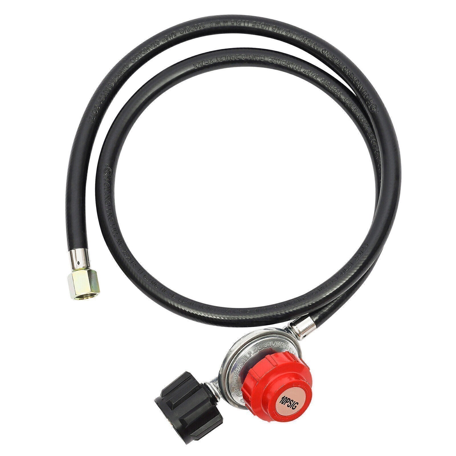 Propane Cooker Burner Stove Gas Outdoor Cooking Camping Stand BBQ Grill & Hose
