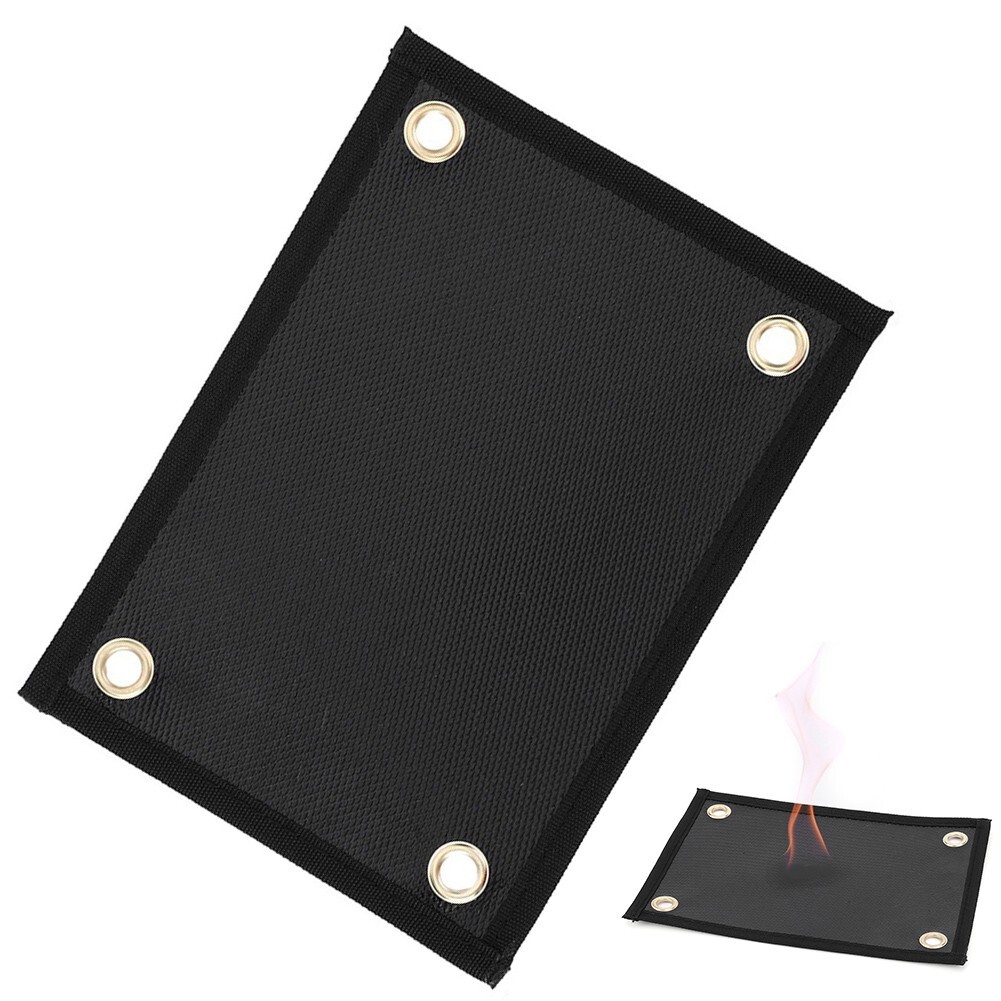 1 X Stove Fireproof Mat 8.2*6.0inch For Small Alcohol Stoves, Wood Stoves -New