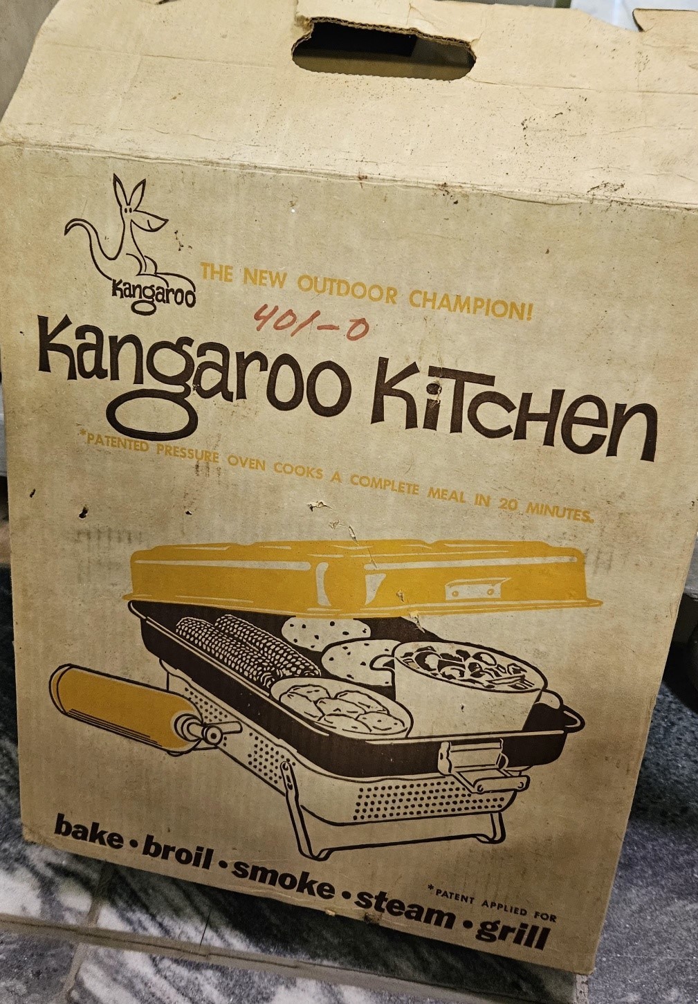 VINTAGE KANGAROO KITCHEN CAMP STOVE MULTI PURPOSE COOKING UNIT