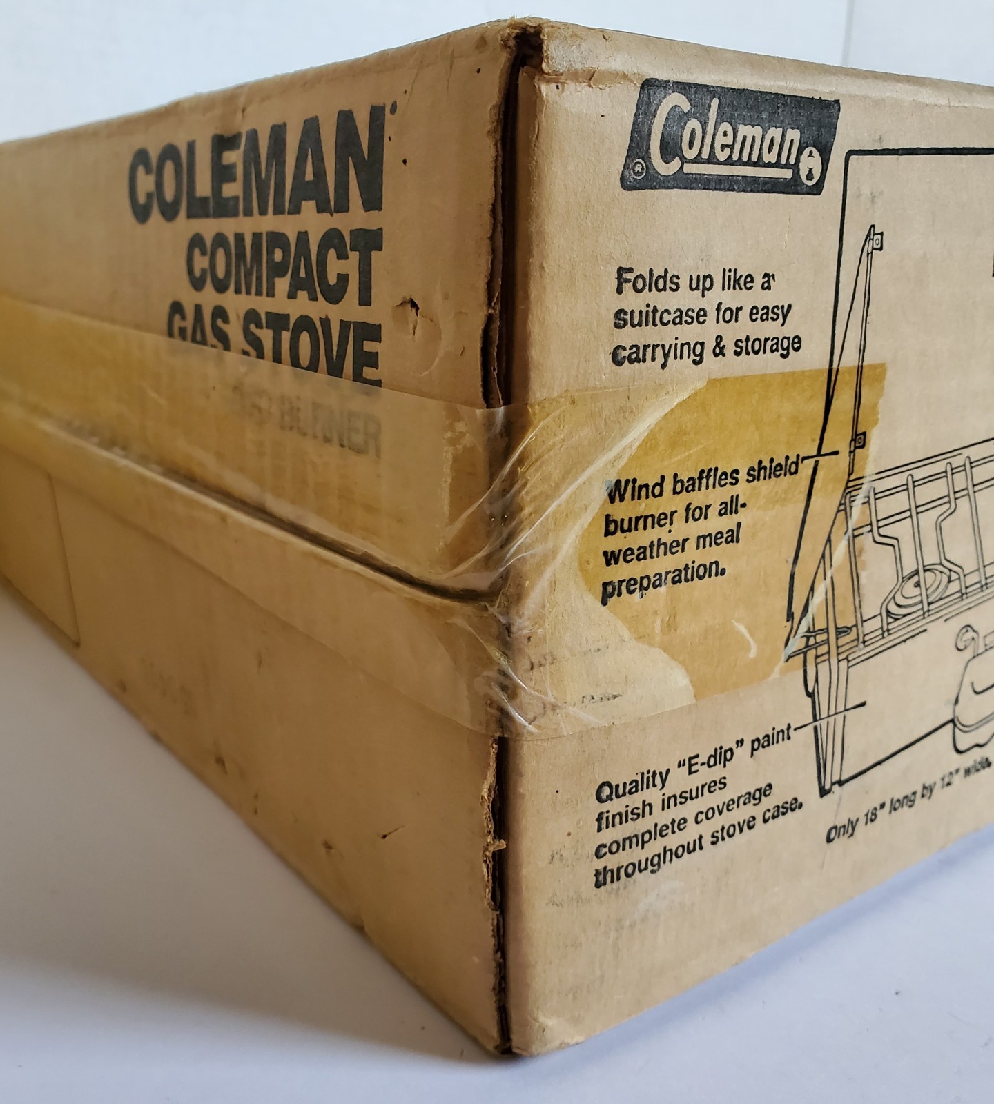 Coleman 2 Burner Compact Gas Camping Stove 425F499 Brand New in Sealed Box 80’s