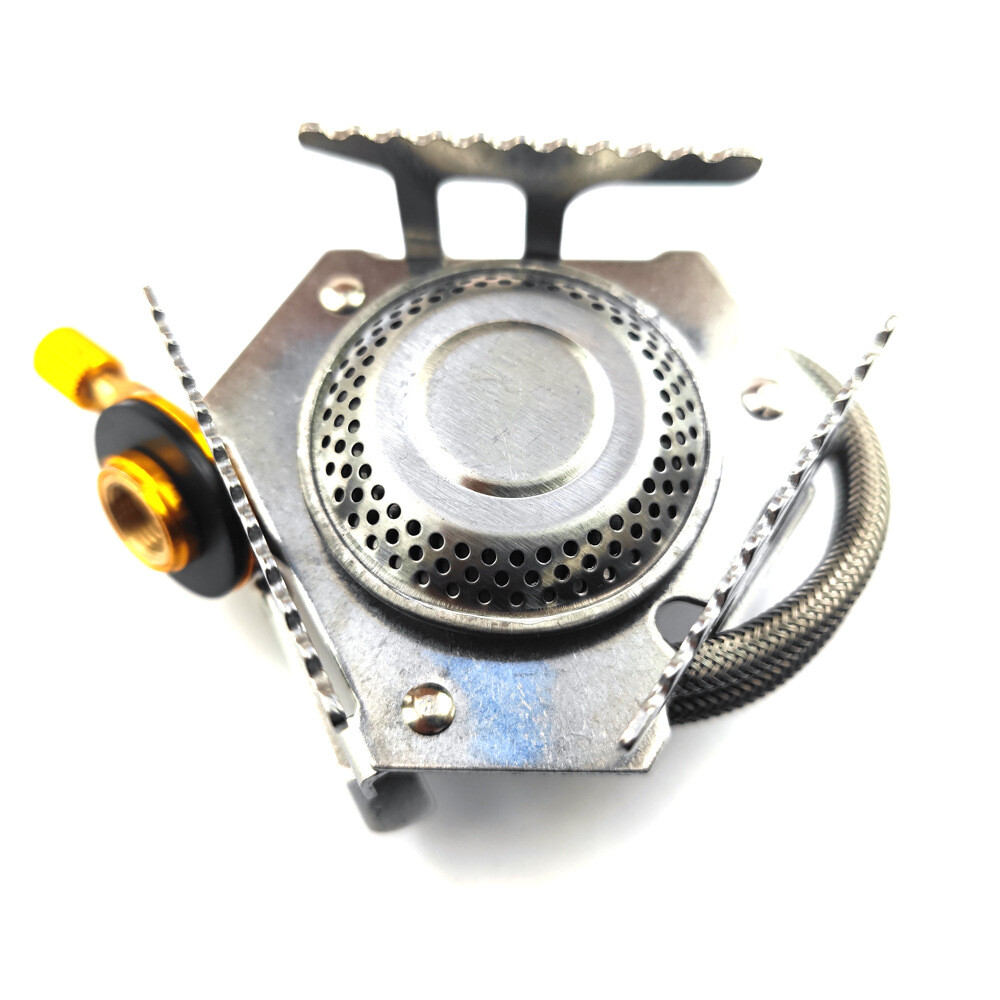 3900W Portable Backpacking Stove, Camping Gas Stove 1LB Propane Tank Adapter New