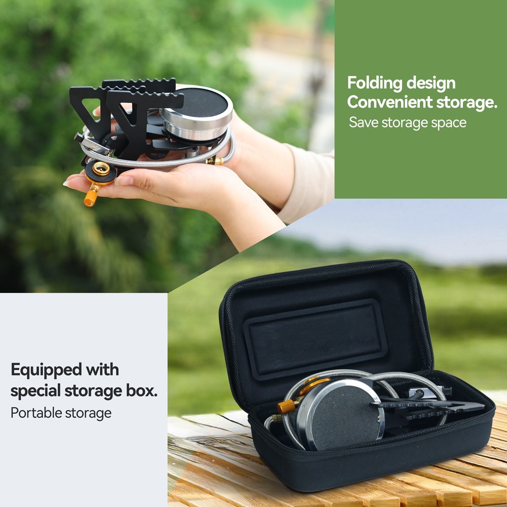 REDSUN FD3 Survival Gear Infrared Stove – Ultra-Light Burner with Foldable Stand