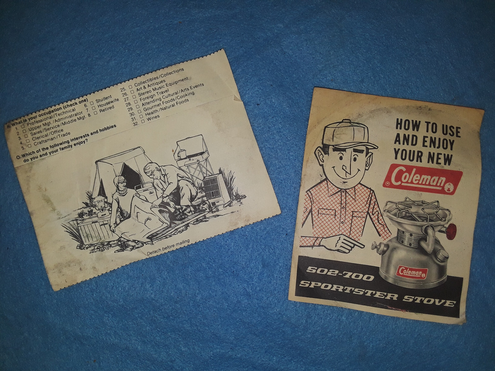 Vintage Coleman Sportster Stove 502-700 (manuf. 2/81)