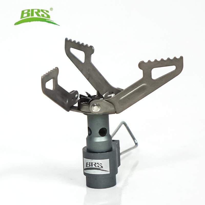 Brs Outdoor Gas Stove Mini Titanium Camping Gas Burner 25g Ultralight Stove Surv