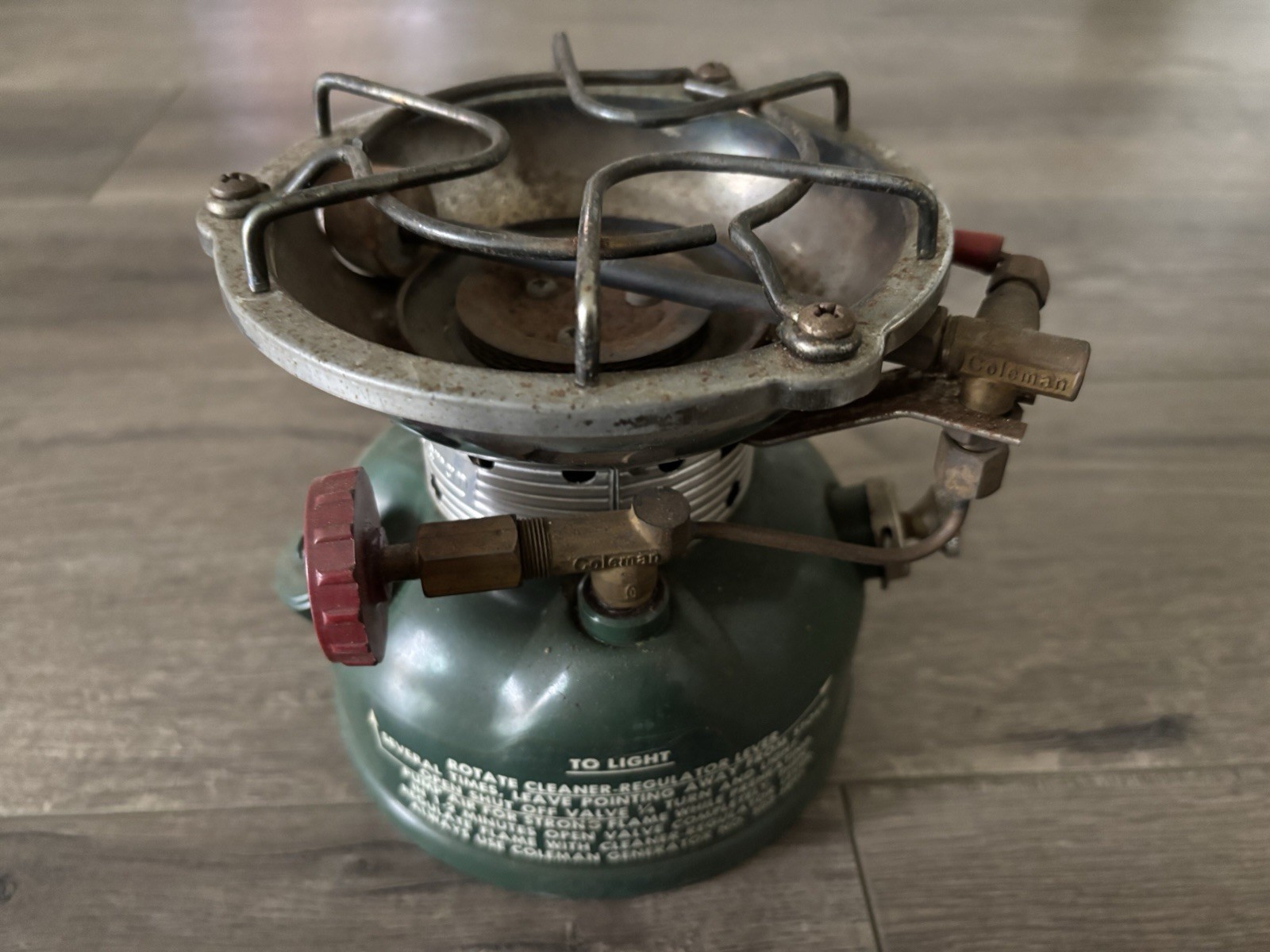 1962 Coleman Sportster 502-700 Stove Green