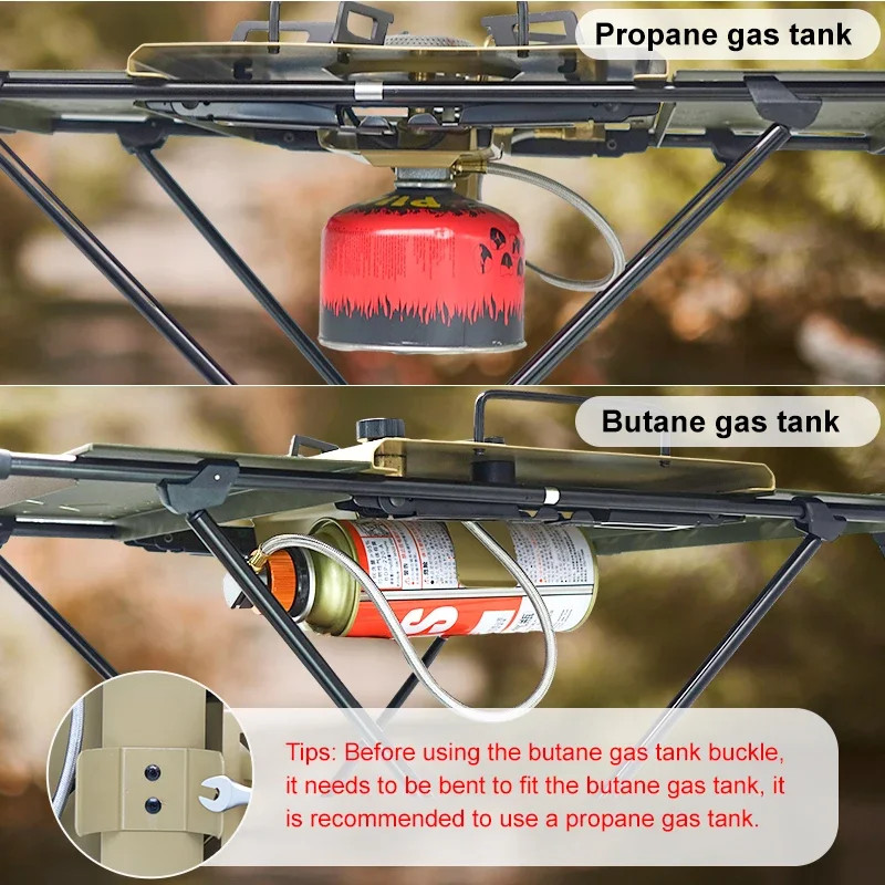 WESTTUNE IGT Gas Stove Burner Strong Fire Heater Furnace Portable Outdoor 4000W
