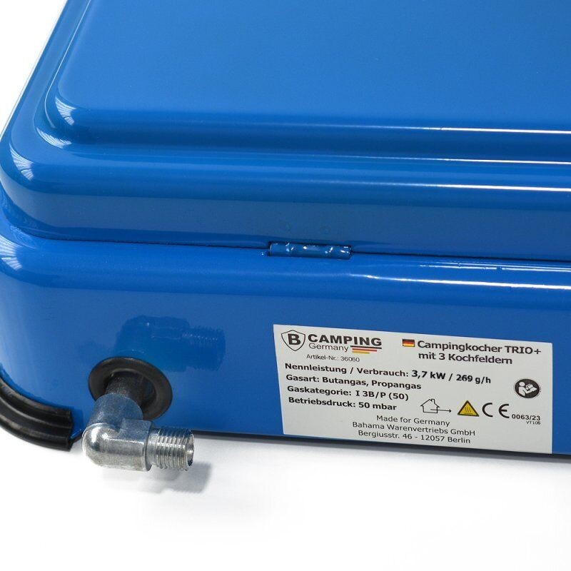 Gas Cooker 2/3 Burner (DUO+) – Gas Cooker with G1/4 Connection