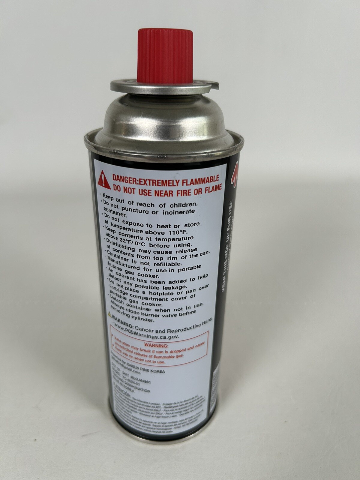 Green Pine Korea Butane Fuel Gas Canisters Portable Camp Camping Stove Cartridge