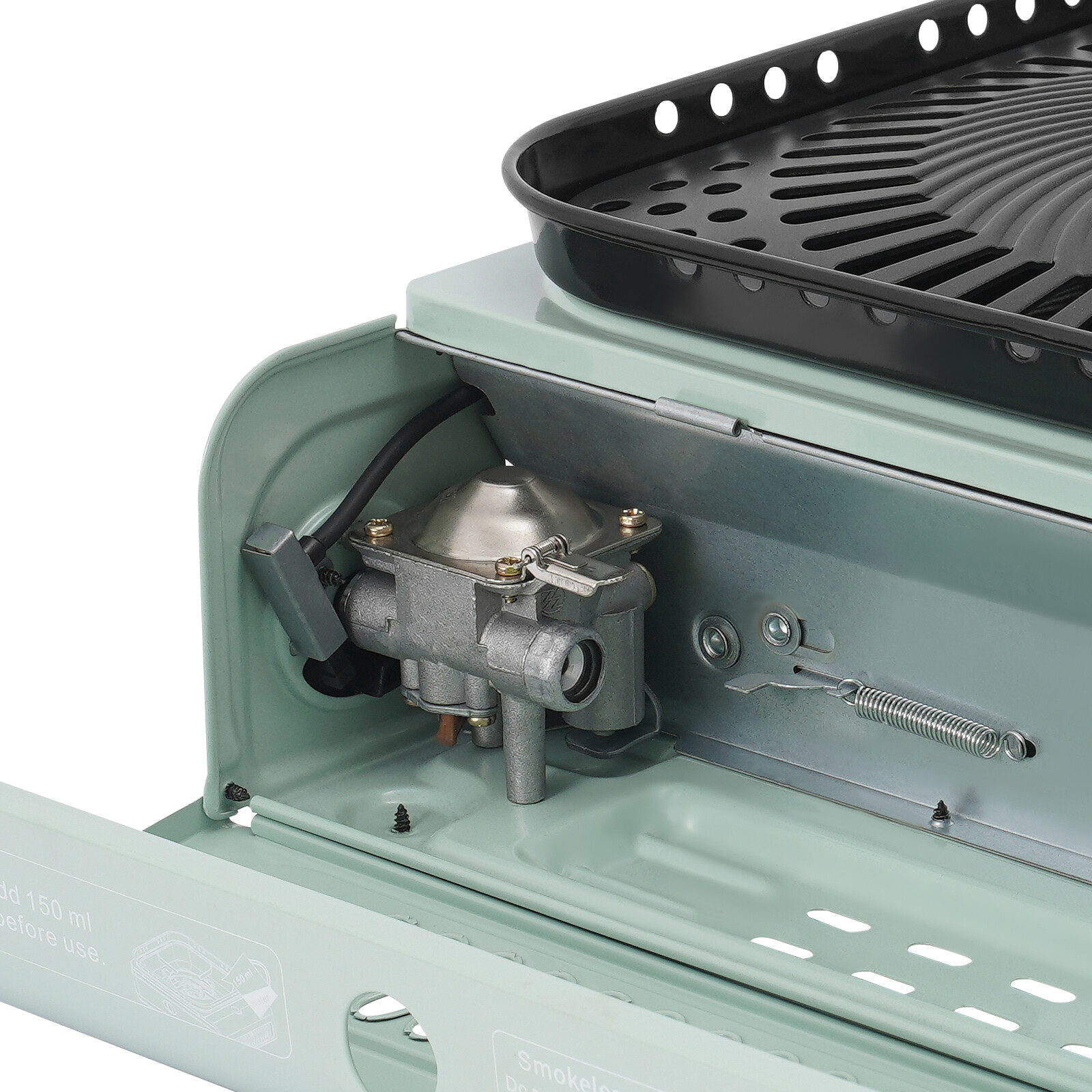 Tabletop Camping Grill Stove 2.3KW Portable Camping Grill Gas Stove with Clamp