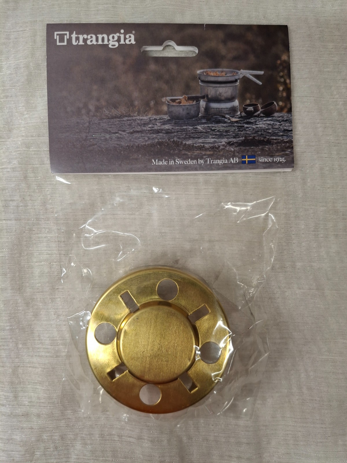 Trangia Spirit Burner Brass Alcohol Based Fuels NEW!!!