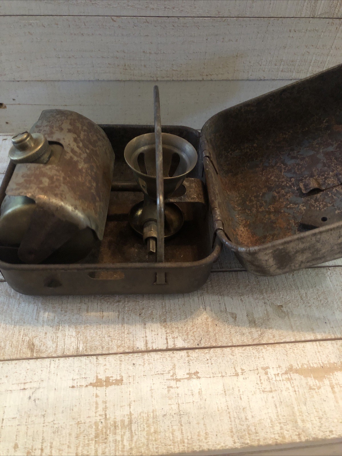Vintage working OPTIMUS 8R Camp Pack Stove Made In Sweden