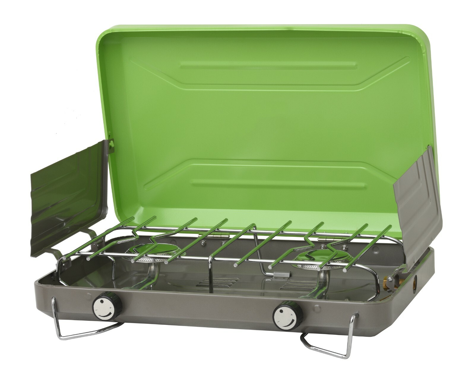 2 Burner High Output Portable Table Top Propane Camping Stove